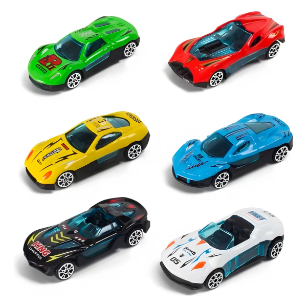 Serpente Lançador com Garagem e 6 Carrinhos